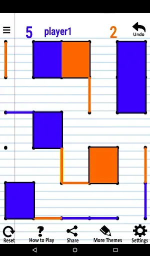 Скриншот 7 — Dots and Boxes