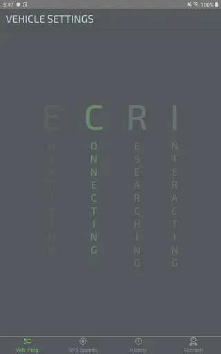 Скриншот 1 — ECRI Vehicle Calibrator