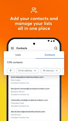 Скриншот 4 — Constant Contact Marketing App