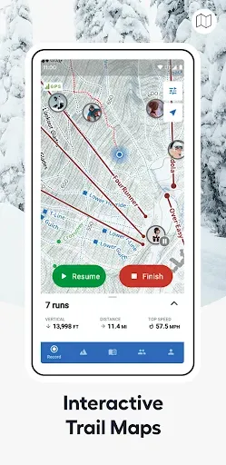 Скриншот 2 — Slopes: Ski & Snowboard