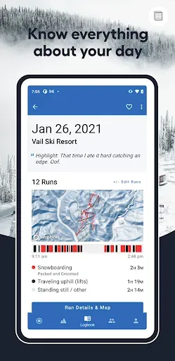 Скриншот 4 — Slopes: Ski & Snowboard