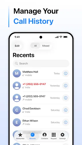 Скриншот 2 — Contacts