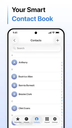 Скриншот 3 — Contacts