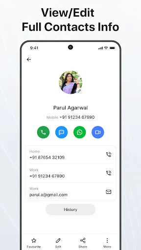 Скриншот 4 — Contacts