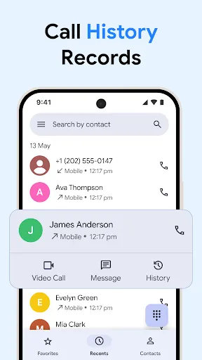 Скриншот 1 — Contacts