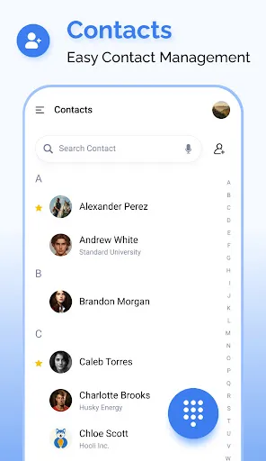Скриншот 1 — Phone - Call & Contacts