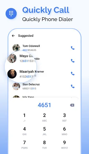 Скриншот 2 — Phone - Call & Contacts