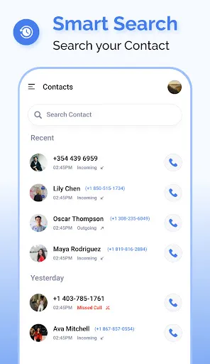 Скриншот 4 — Phone - Call & Contacts