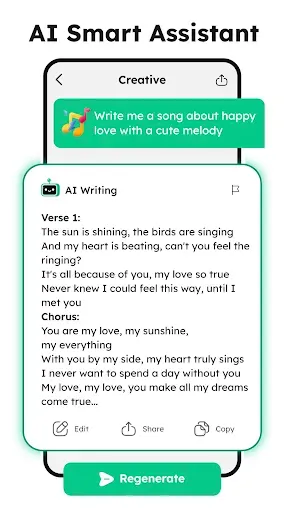 Скриншот 6 — AI Writer: Chatbot Assistant