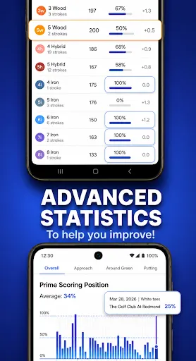 Скриншот 5 — Golf Pad: Golf GPS & Scorecard