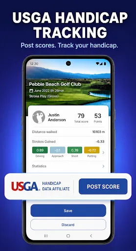 Скриншот 7 — Golf Pad: Golf GPS & Scorecard