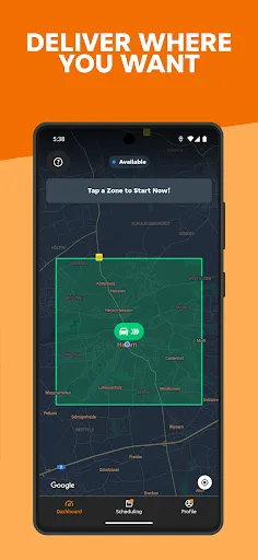Скриншот 2 — Lieferando - Courier