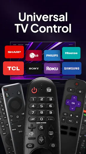 Скриншот 1 — Universal TV Remote Control
