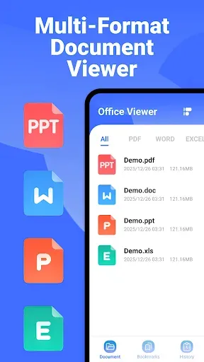 Скриншот 1 — Office Viewer: Read & Edit PDF
