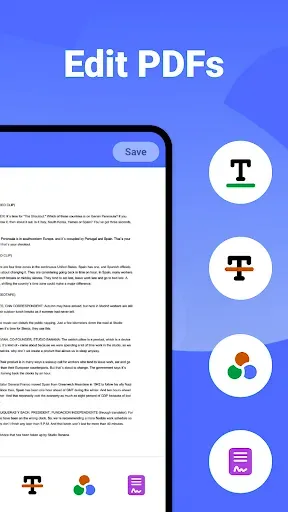Скриншот 2 — Office Viewer: Read & Edit PDF