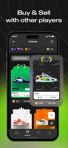 Скриншот 3 — BoxedUp: Sneaker Trading Cards