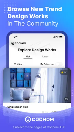 Скриншот 1 — Coohom AI - 3D Home Design