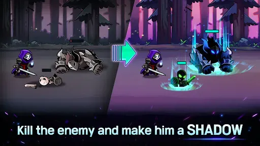 Скриншот 2 — Shadow Knights : Idle RPG