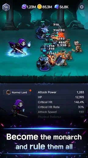 Скриншот 3 — Shadow Knights : Idle RPG