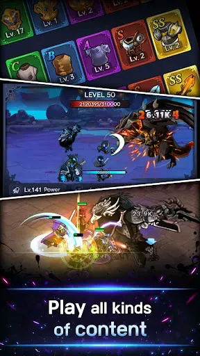 Скриншот 5 — Shadow Knights : Idle RPG