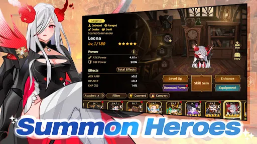 Скриншот 4 — Fortress Saga: Idle AFK RPG