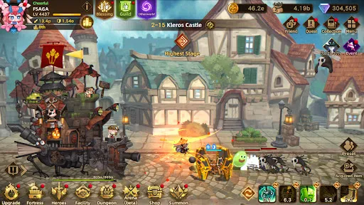 Скриншот 7 — Fortress Saga: Idle AFK RPG