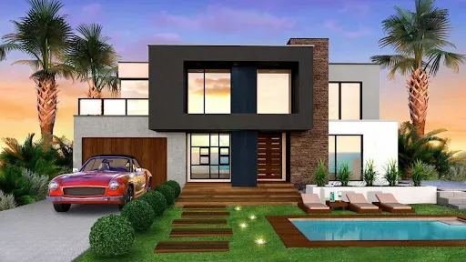 Скриншот 1 — Home Design: Caribbean Life