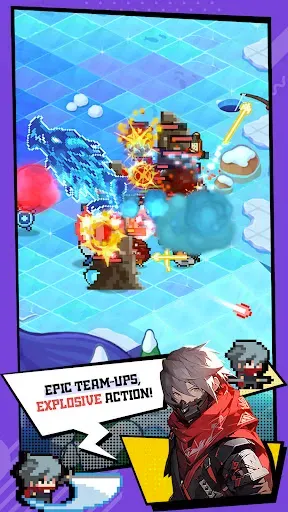 Скриншот 4 — Rumble Squad: Idle Pixel RPG