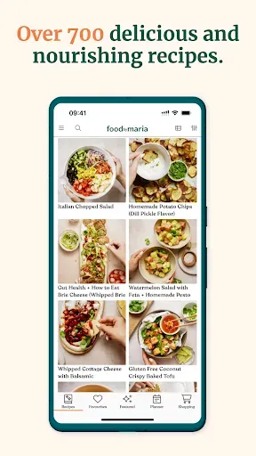 Скриншот 2 — foodbymaria Delicious Recipes