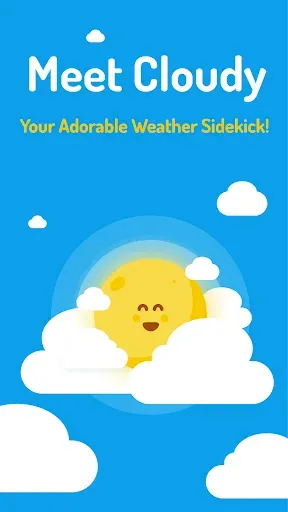 Скриншот 1 — Cloudy - Cute Animated Weather