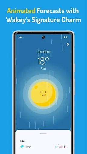 Скриншот 4 — Cloudy - Cute Animated Weather