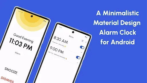 Скриншот 1 — Minimal Alarm Clock