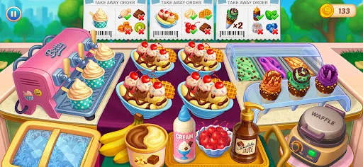 Скриншот 4 — Кухня Игра - Cooking Chaos