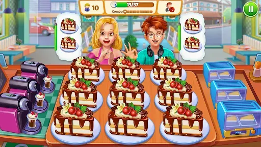 Скриншот 2 — Food Voyage : еда кафе игра