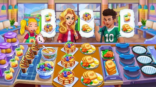 Скриншот 3 — Food Voyage : еда кафе игра