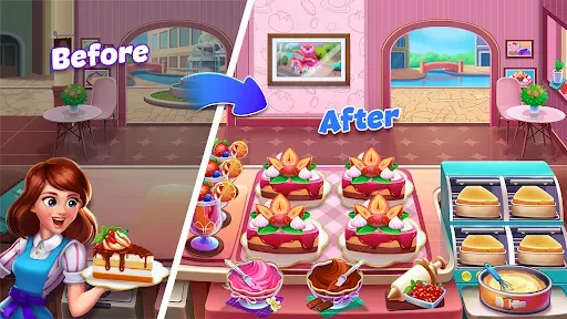 Скриншот 4 — Food Voyage : еда кафе игра