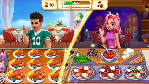 Скриншот 5 — Food Voyage : еда кафе игра