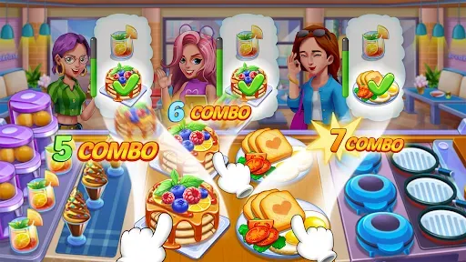 Скриншот 6 — Food Voyage : еда кафе игра