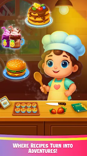 Скриншот 1 — Cooking Kitchen Mini:Chef Game