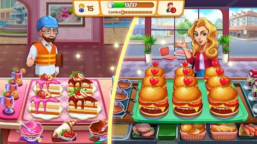 Скриншот 3 — Cooking Games : Kitchen Town