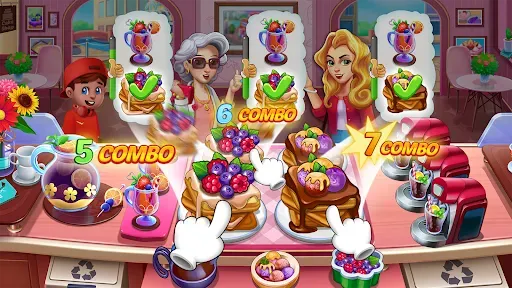 Скриншот 4 — Cooking Games : Kitchen Town