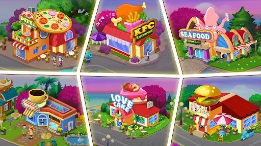 Скриншот 5 — Cooking Games : Kitchen Town