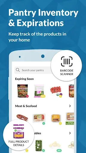 Скриншот 1 — Cooklist: Pantry & Cooking App