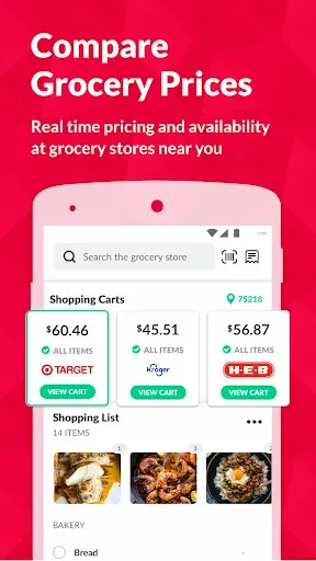 Скриншот 4 — Cooklist: Pantry & Cooking App