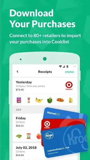 Скриншот 7 — Cooklist: Pantry & Cooking App