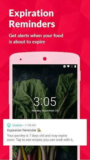 Скриншот 8 — Cooklist: Pantry & Cooking App