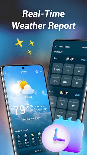 Скриншот 2 — Weather Mate - Local Weather