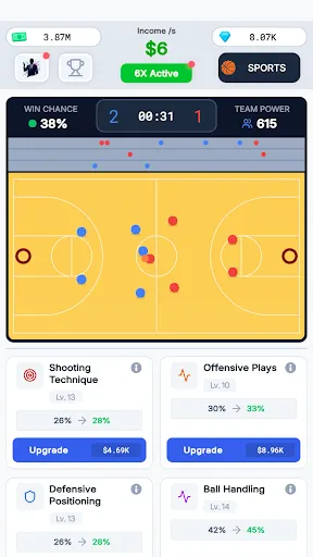 Скриншот 2 — Sport Star - Team Manager Idle