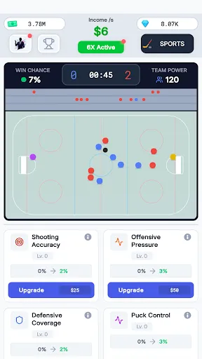 Скриншот 3 — Sport Star - Team Manager Idle