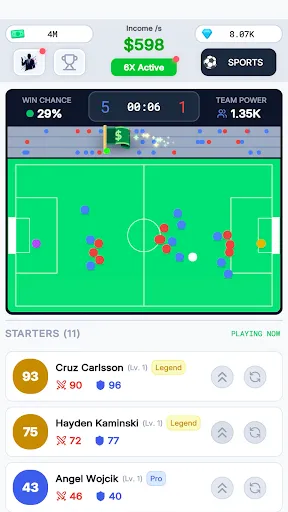 Скриншот 6 — Sport Star - Team Manager Idle